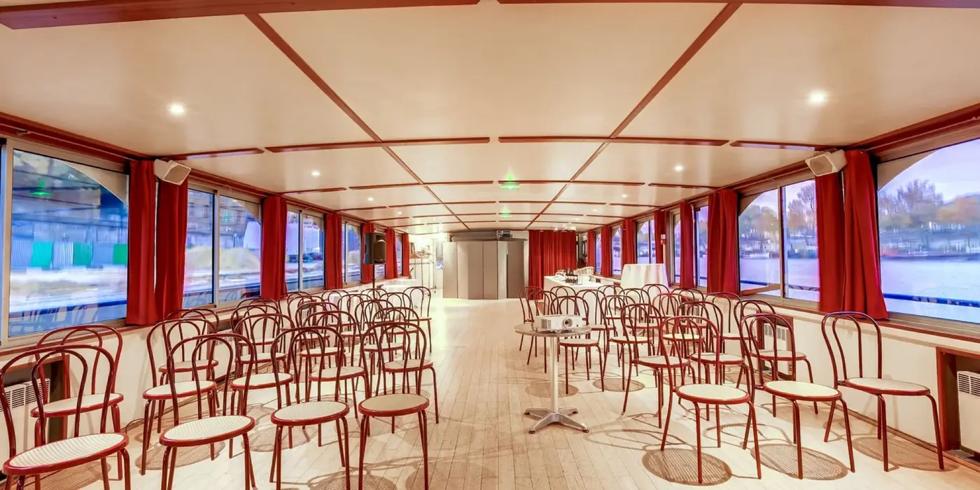 La Péniche de Guillemette, péniche navigante sur la Seine, Paris 7e, jusqu'à 150 personnes — photo 4