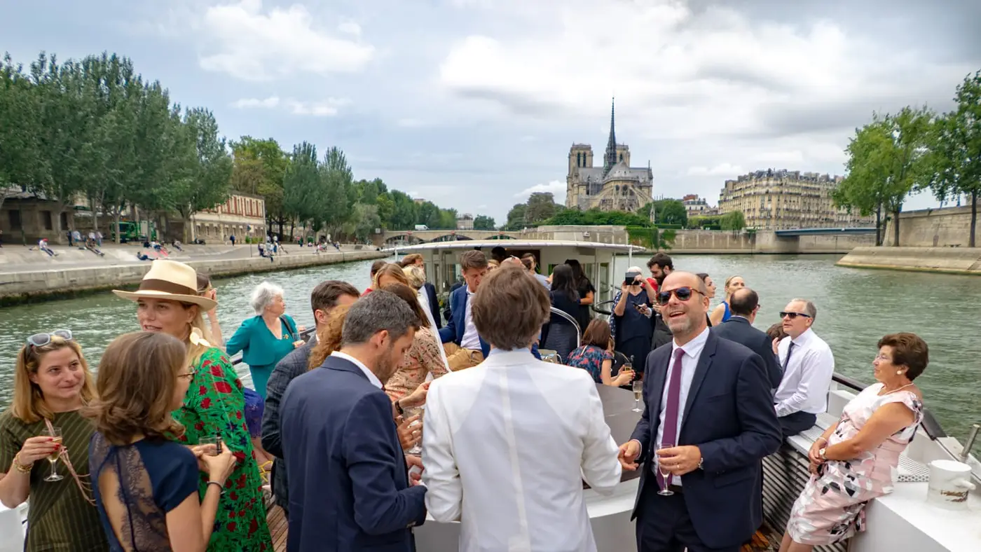 La Péniche de Jo, péniche navigante sur la Seine, Paris, jusqu'à 60 personnes — photo 4