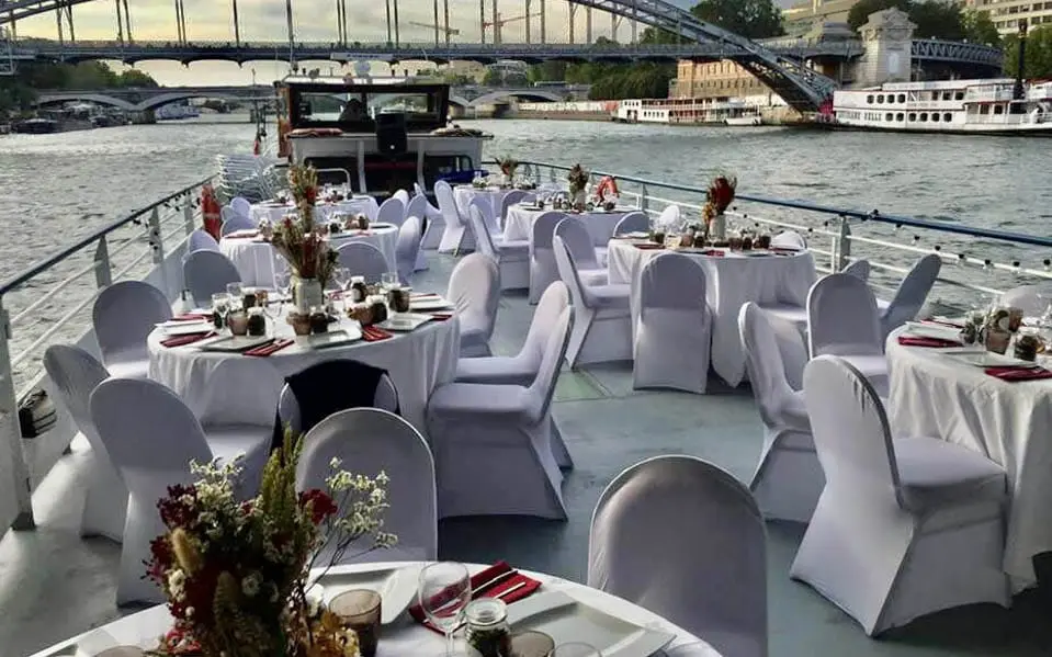 La Péniche de Sidonie, péniche navigante sur la Seine, Paris, jusqu'à 150 personnes — photo 4