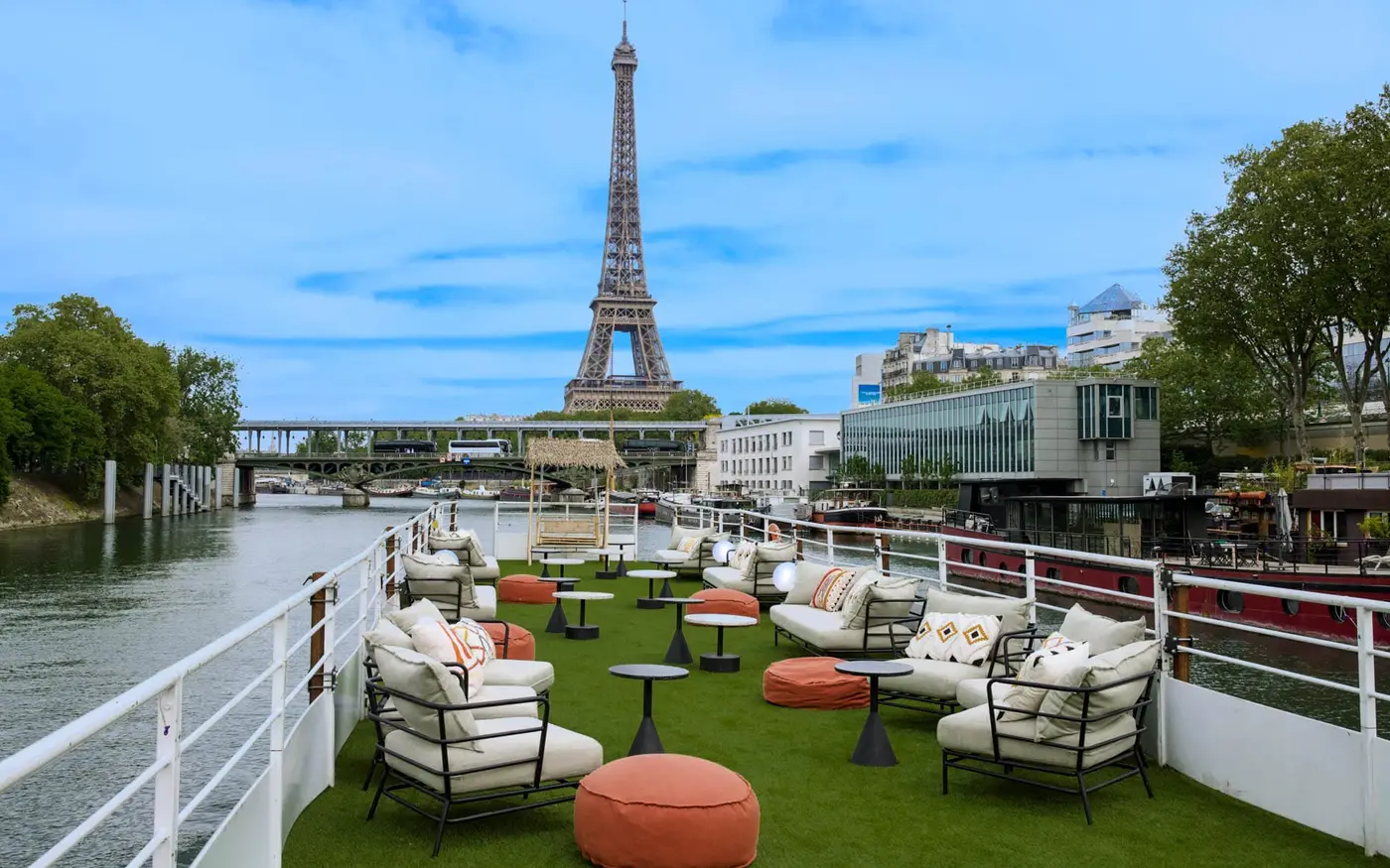 La Péniche de Thymothé, péniche navigante sur la Seine, Paris, jusqu'à 150 personnes — photo 2
